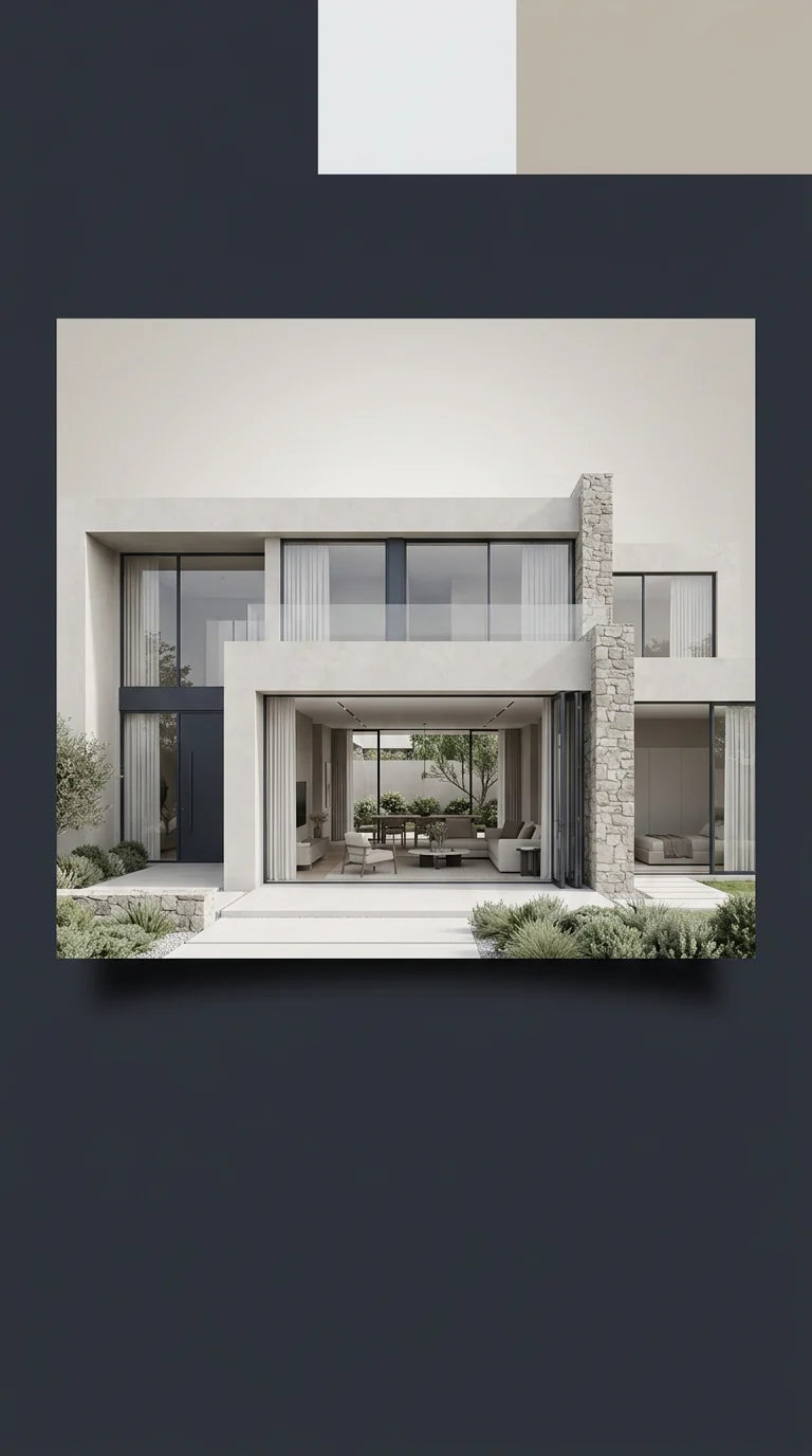 Vidéo de présentation d'une villa avec piscine, filmée par Maison Focale